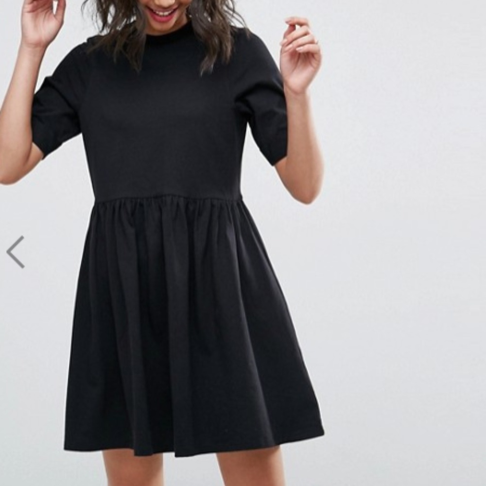 Mini Ultimate Cotton Smock Dress